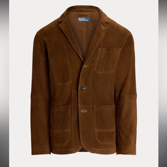 RALPH LAUREN Men's Brown Blazer - Picture 1 of 8